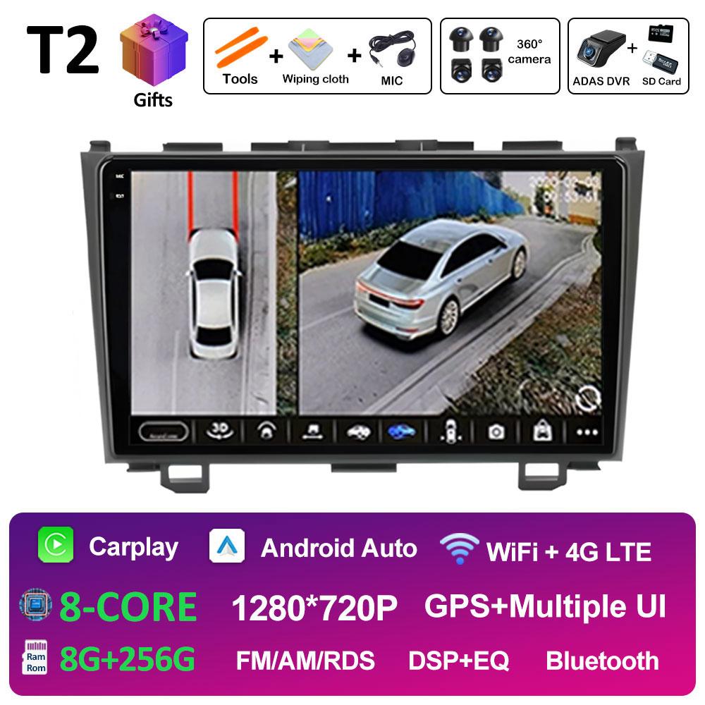 GPS Navigation For Honda CR-V 3 RE CRV 2007 2008 2009 2010 2011 WIFI 9 Inch Android Car Radio Multimedia Video Player Auto Tools