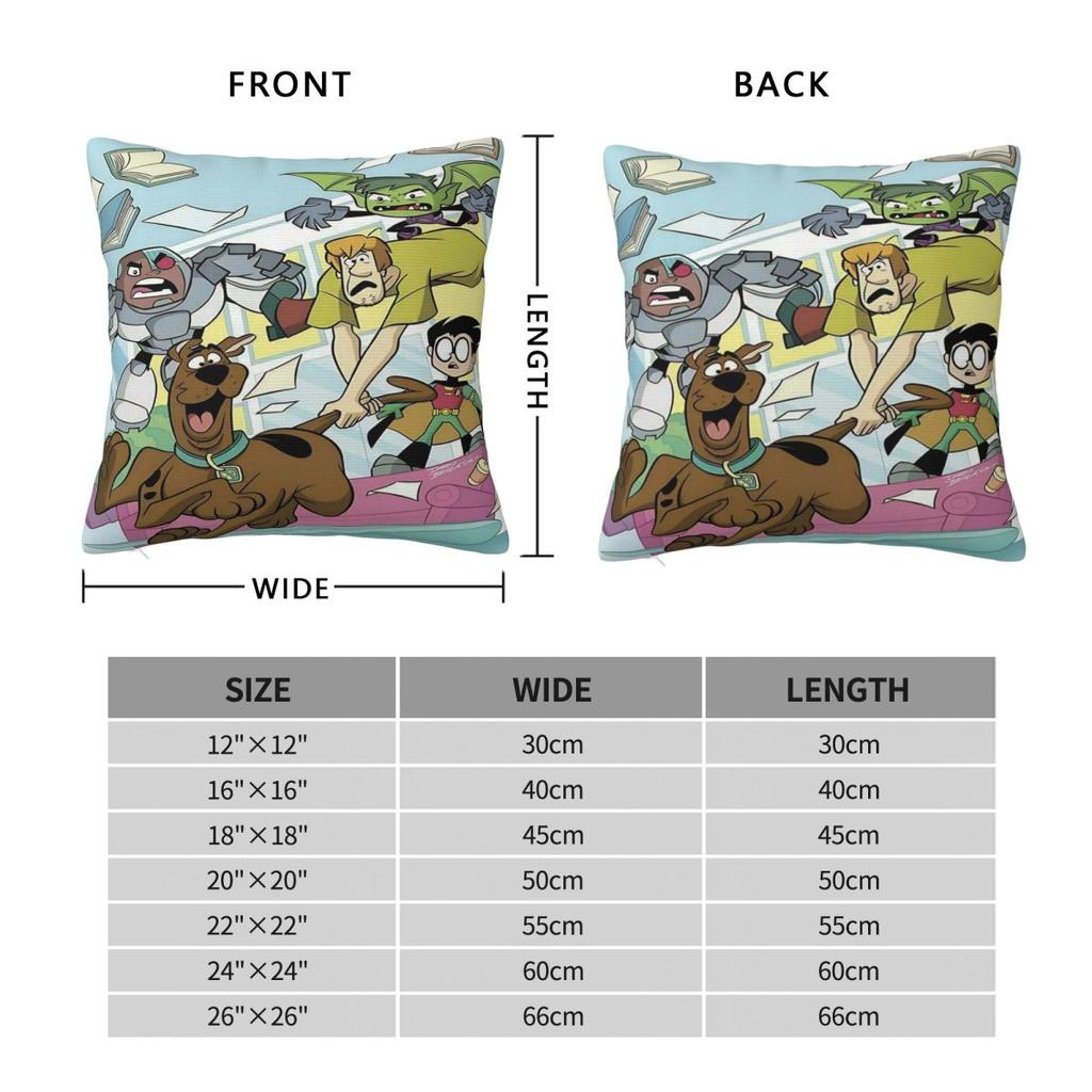 Pillow Cover Cartoon Go Design Cushion Cover T-Teen Cute Funny Pillow Case For Wedding Party Home Decor Pillowcases