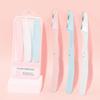 Macro Foldable Eyebrow Razor with Safety Guard & Stainless Steel Blade