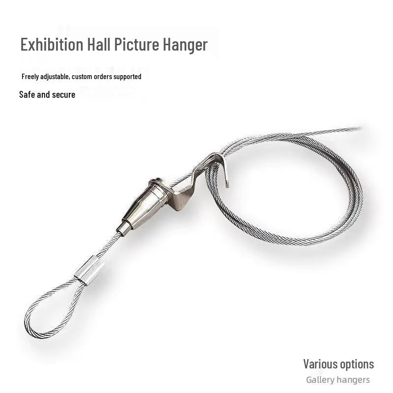 Adjustable 304 Steel Picture Hanging Wire Locking Device for Luminaires