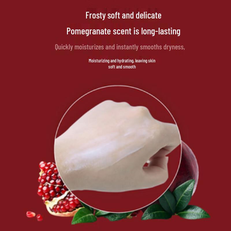 Longliqi Granatapfel Schlangenöl Handcreme, 2x50g