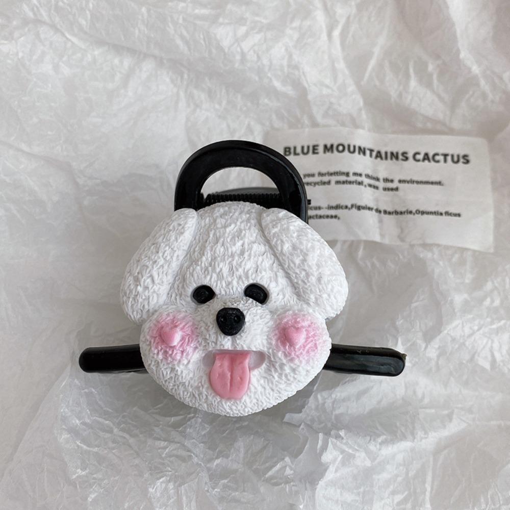 

Водонепроницаемый мультфильм собака акула клип пластик черный коготь очки девушка заколки для волос подарок girl