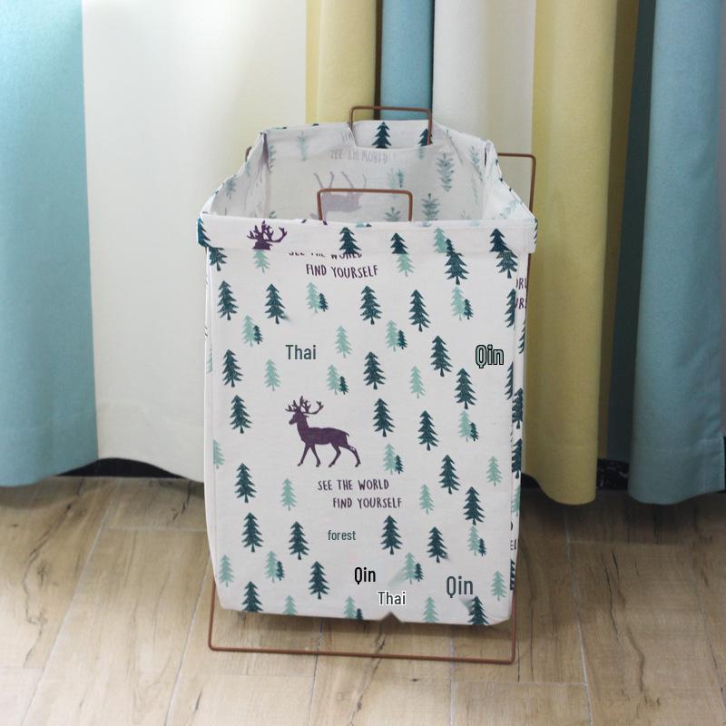 Foldable High-Value Dirty Laundry Basket for Clothing Storage