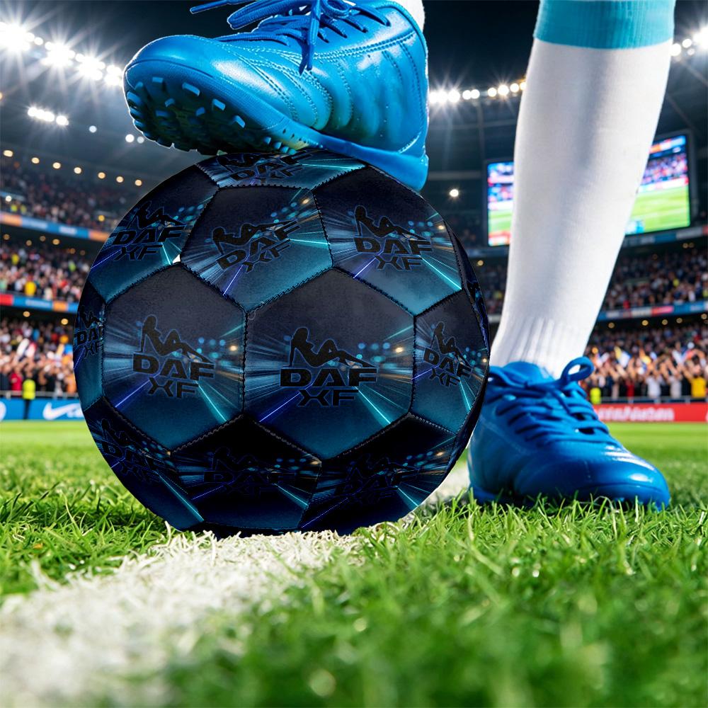 DAF Print Standard Size 5 Soccer Ball Durable Shock?Absorbing Ball For Training Match Outdoor Play