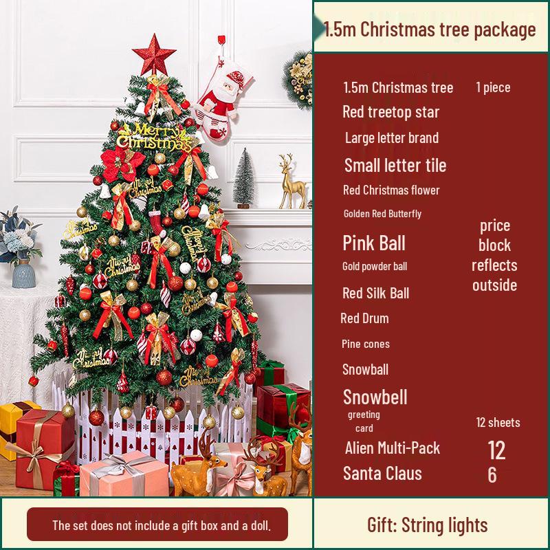 

2025 Luminous DIY Christmas Tree Home Kit: Large Encrypted Ornament for High-End Holiday Decoration