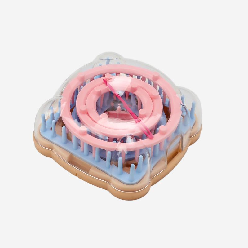 

Ткацкий станок для создания цветочного узора, шерстяная пряжа, игла, вязальная машина, швейные инструменты, набор крючков для вязания, инструмент для плетения своими руками, вязальная машина