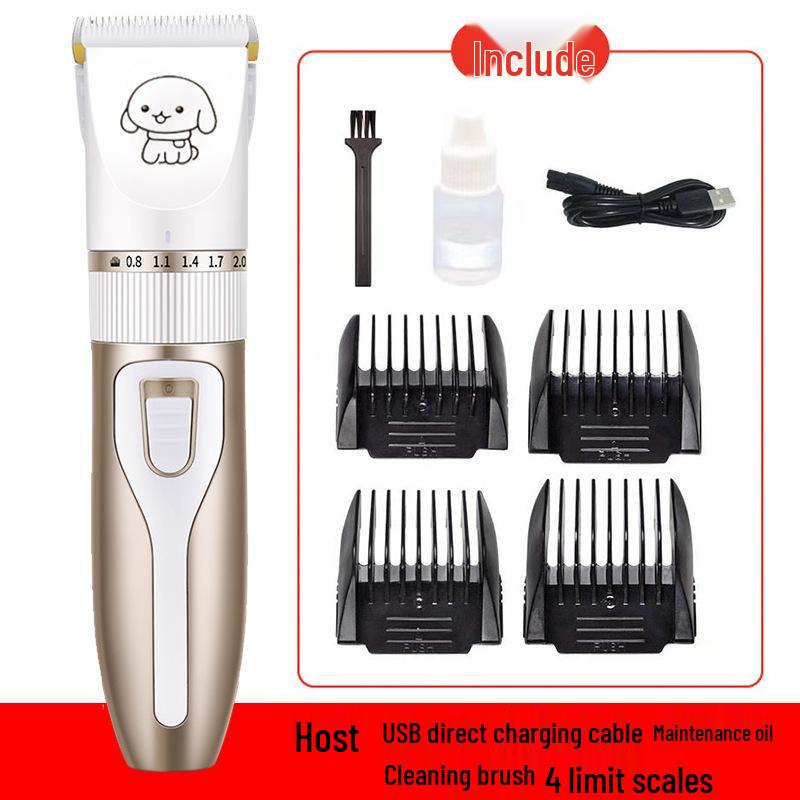 Kuanger Pet Electric Hair Trimmer Set for Dogs & Cats