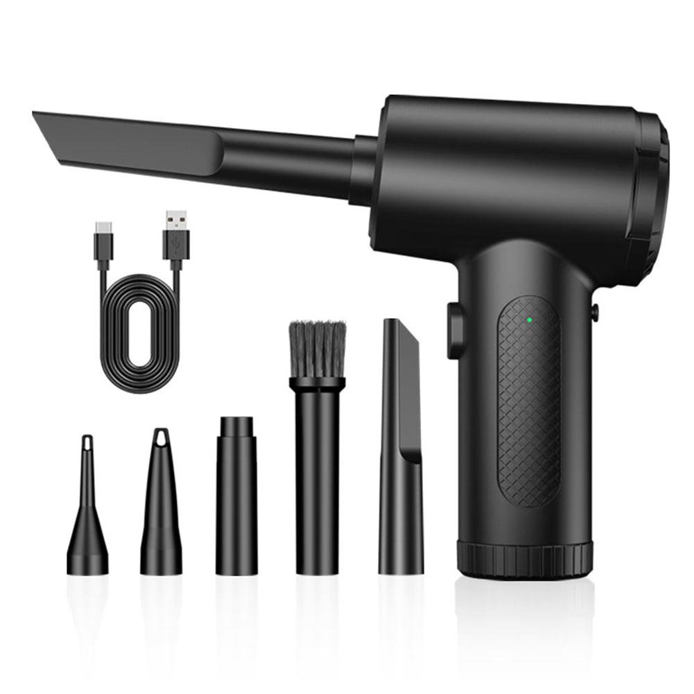 

Сжатый воздух Пылесос 3-ступенчатый регулируемый перезаряжаемый беспроводной воздуходувка струйный сухой воздуходув для очистки клавиатуры электрических устройств