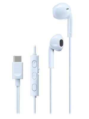 JVC Kenwood JVC Słuchawki przewodowe z mikrofonem typu C Typ otwarty USB Niebieski HA-FR17UC-A Typ C 1,2 m HA-FR17UC