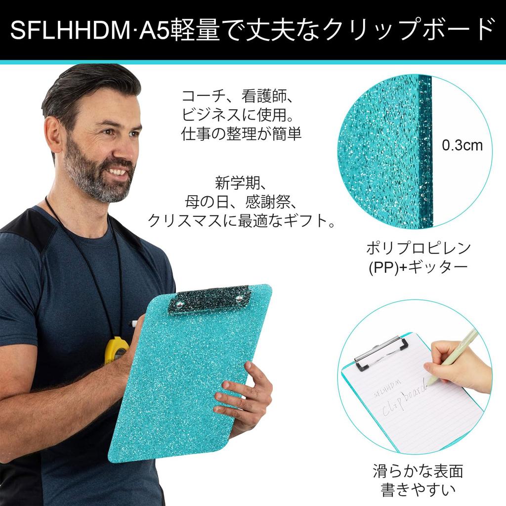 SFLHHDM Clipboard Folder A5 Slim File Board Wall Mount A5 Binder Clip Cute Vertical Mini Clip File Durable Clipboard Circular Simple Vertical Receipt