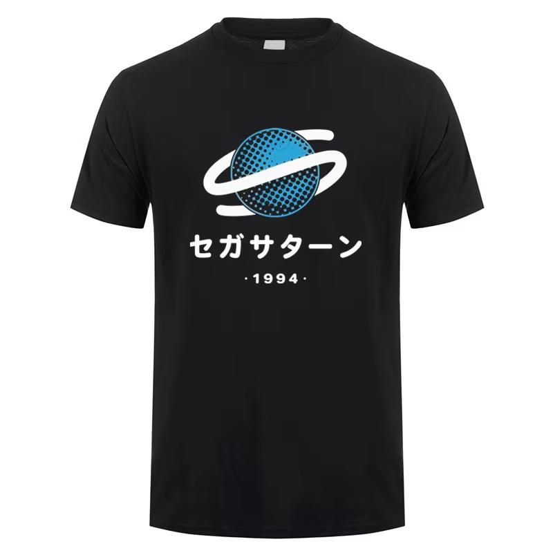 2025 New Fashion Sega Saturn T Shirt Summer Men Cotton Short Sleeve T-shirts Gift Unisex Man Tops Tee