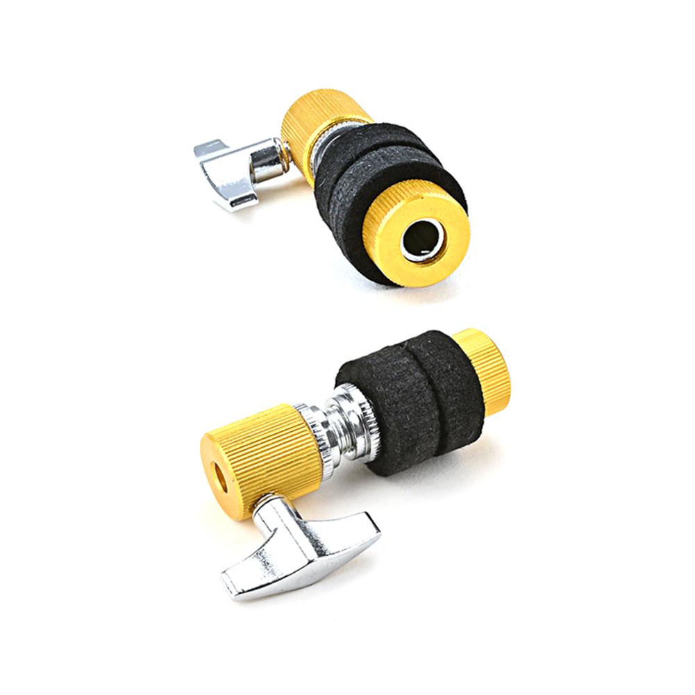 Alloy Drum Clutch Thickened Lever Drop Clutch Soft Felt Pad Clutch Cymbal Holder Jazz Drum Parts Accessories for Hi Hat Cmbal