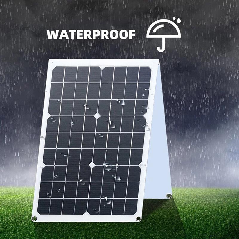 Faltbares Solarmodul Tragbares Solar-Faltmodul Geeignet für Camping, Mobiltelefone, Tablets und 5-18V-Geräte