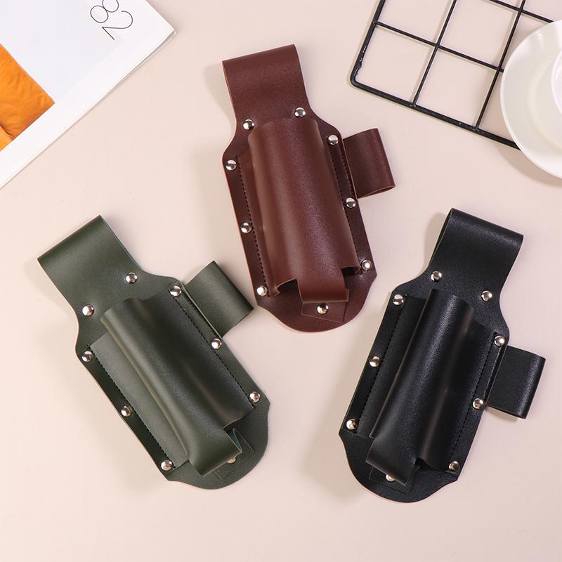 Holster de Ceinture en Cuir PU pour Bouteille de Bière Sac de Ceinture Portatif pour Bière Housse de Protection pour Bouteille de Boisson d'Extérieur Style Suspendu à la Taille Sac de Ceinture pour Bière
