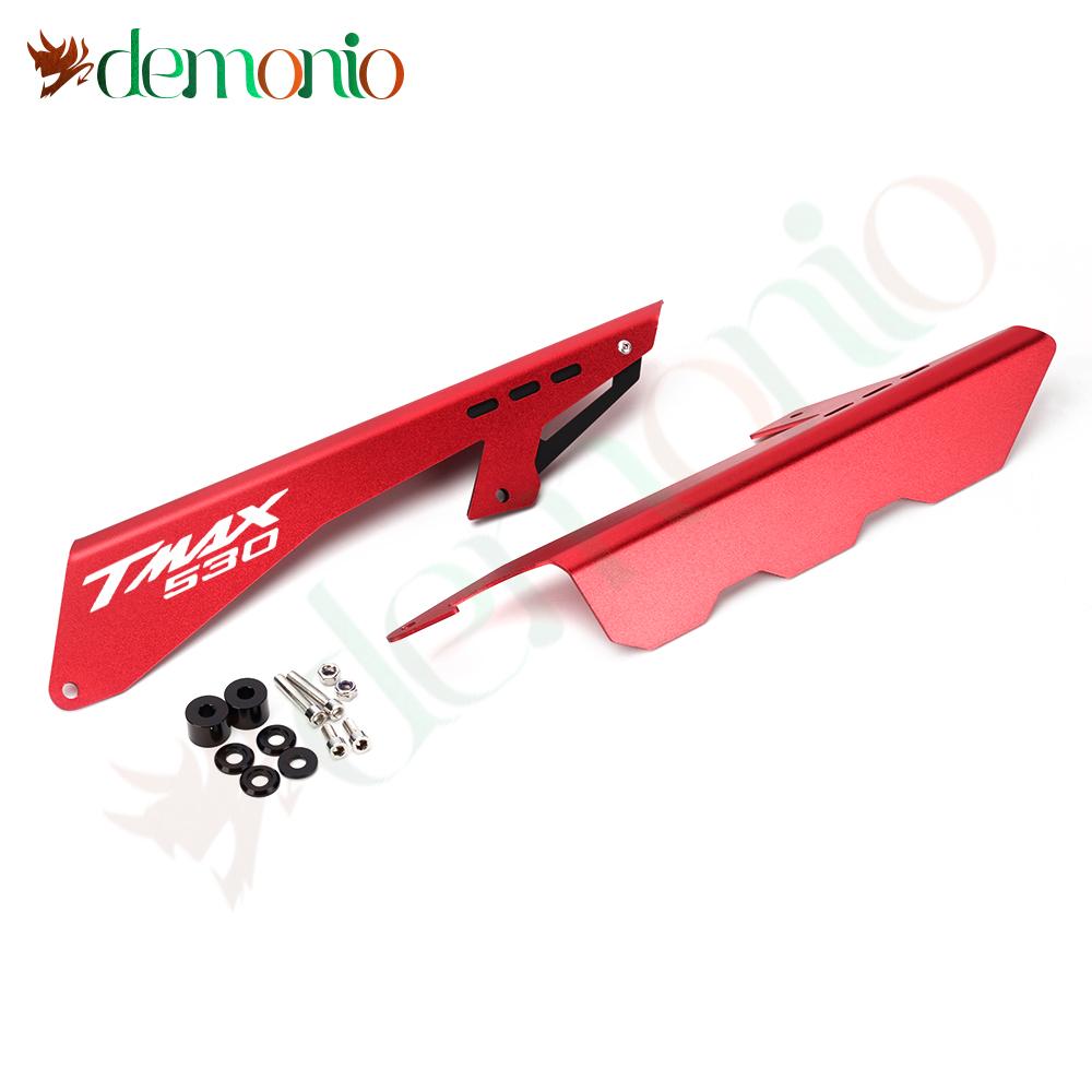 Motorcycle Accessories Chain Guide Guard Cover Protector For YAMAHA TMAX530 TMAX560 T MAX 530 T-MAX 560 TMAX DX SX
