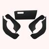 For Volkswagen Tacqua 2019 - 2026 Car Door Anti-kick Pad Leather Interior Anti-dirty Protection Stickers Decoration Accessories