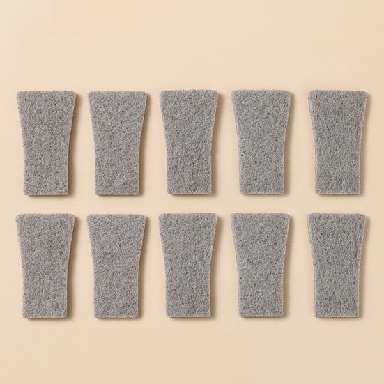 Cleaning Brush Shovel with 10 Replacement Cloth Remove Dirt Easily Multifunctional Corner Stain