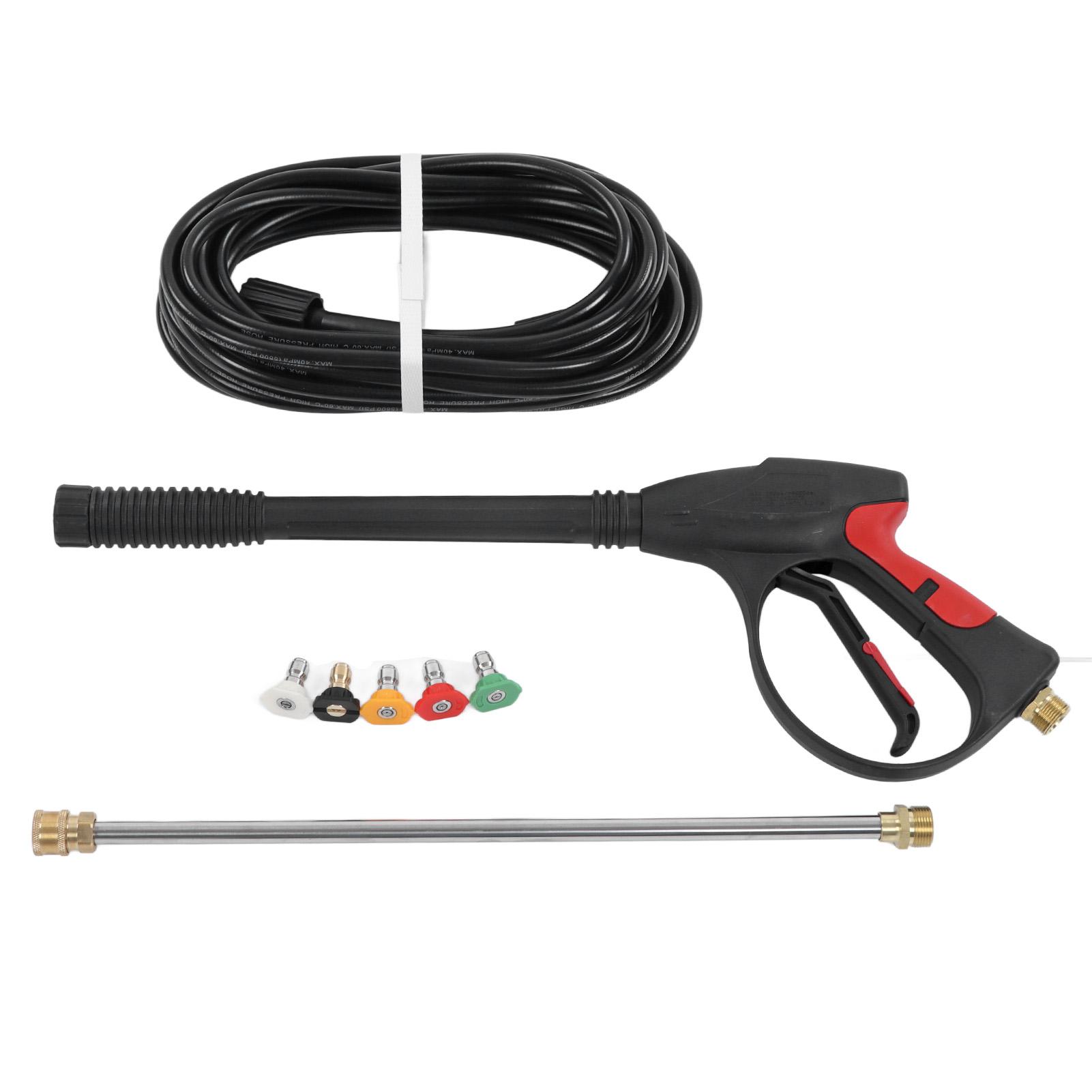 

Автомобильная мойка высокого давления 4000 фунтов на кв. дюйм портативная моечная машина с удлинительной насадкой 5 насадок для авто