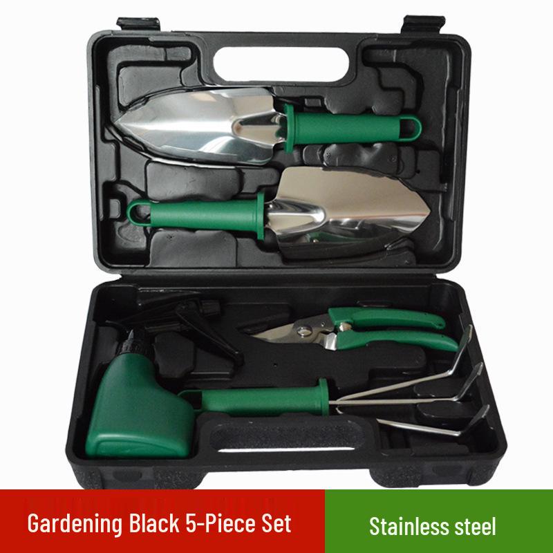 Three-Piece Gardening Tool Set: Mini Shovel Kit for Planting, Bonsai, and Potted Flowers