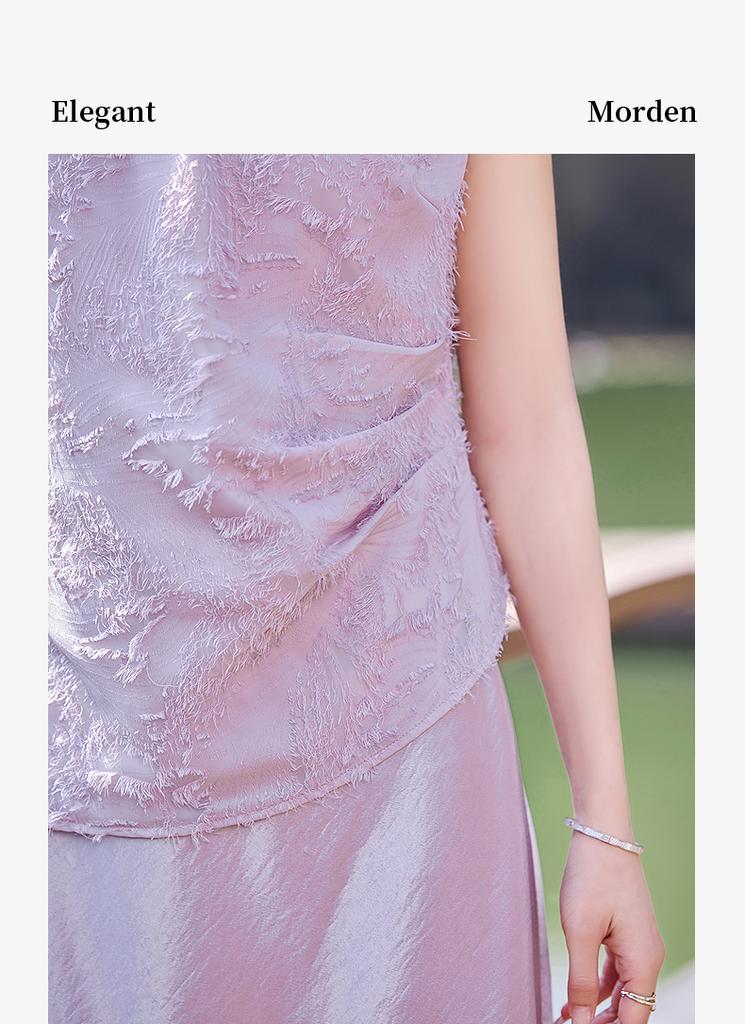 Design Sense Niche Fashion Temperament Slimming Suit for Small Figures