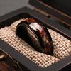 Black Tungsten Carbide Ring for Man Anillos Bague Homme Pareja De Compromiso Fashion Jewelry Wedding Bands Opal Engagement Rings CLE