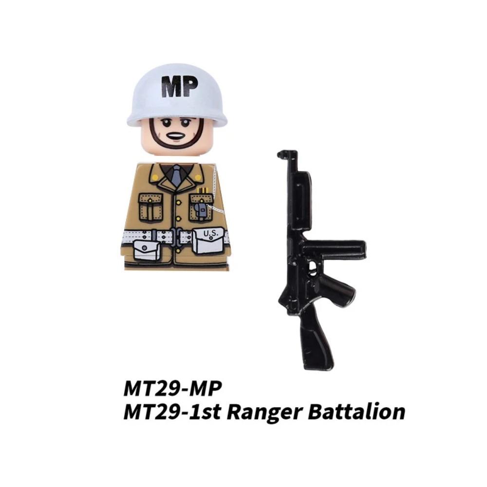 

Детали солдат 101-й воздушно-десантной дивизии США, конструктор, офицер, армейский воин, пехота, военные аксессуары, оружие, кирпичики, игрушки GR03