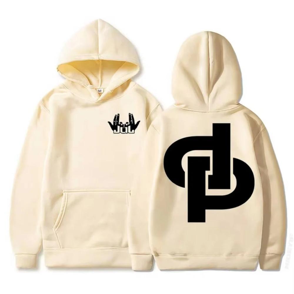 French Rapper's Same July Tour Men's Hooded Sweatshirt Hip-hop Style Casual Sweatshirt Soft and Warm Hooded Sweatshirt