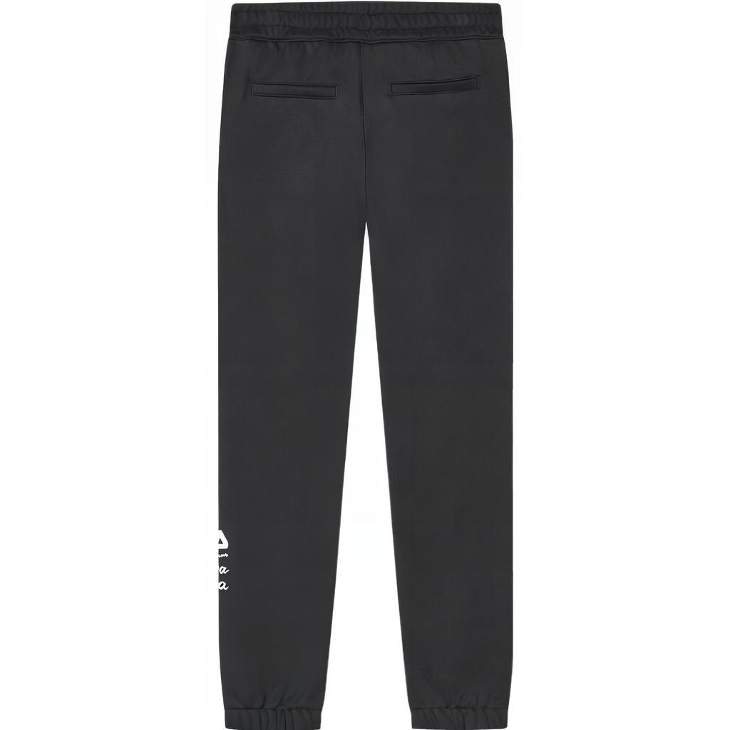 FILA Da Da Long Series Official Mens Knitted Long Pants 2024 Spring New Casual Pants Men bottoms Black F11M419601FBK