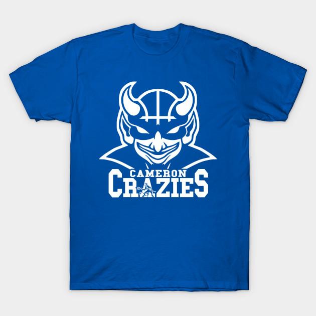 Men Black Print T-shirt Crazy At Cameron No-Cut Transfer Paper Print Cotton Tshirt S королевский синий