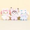 Adorable Sanrio Plush Keychain Featuring Kuromi Cinnamonroll My Melody Dolls