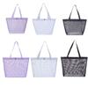 Lightweight Mesh Beach Bag Large Capacity Shoulder Handbag Toiletries Organizer  Picnic