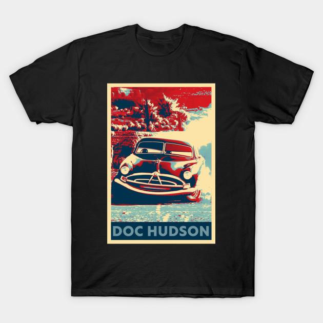 Мужская черная футболка с принтом Док Хадсон Печать на трансферной бумаге без вырезания Хлопковая футболка M чёрный