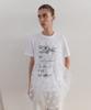 Majone Sheer Dot Organza Dress_White