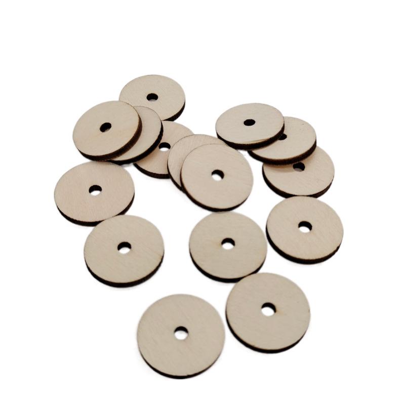Wood Craft Wheels & Slices for DIY Toy Accessories