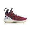 Li Ning All In Team 6 Wade Collection Non Slip Lightweight Mid Top Basketball Shoes Men's Red White ABAP005-3