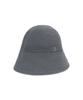 Bajal Vz Studded Logo Summer Knit Bonnet Hat Gray