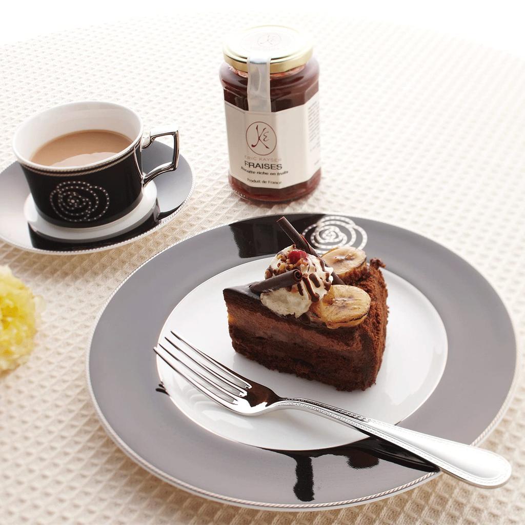 Noritake Aidan Talíř, 24,5 cm, Černý kostní porcelán, 1 kus, 97316/4867-1