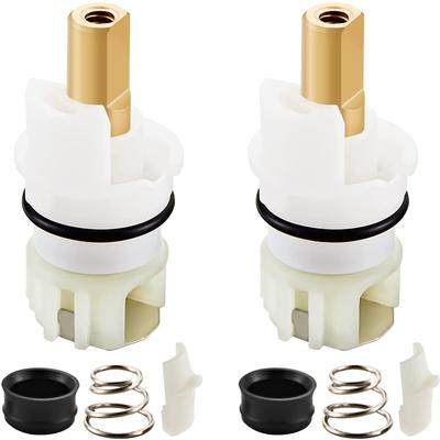 2Pcs RP25513 Faucet Stem Assembly Replacement For Two-Handle Faucet Repair Kits