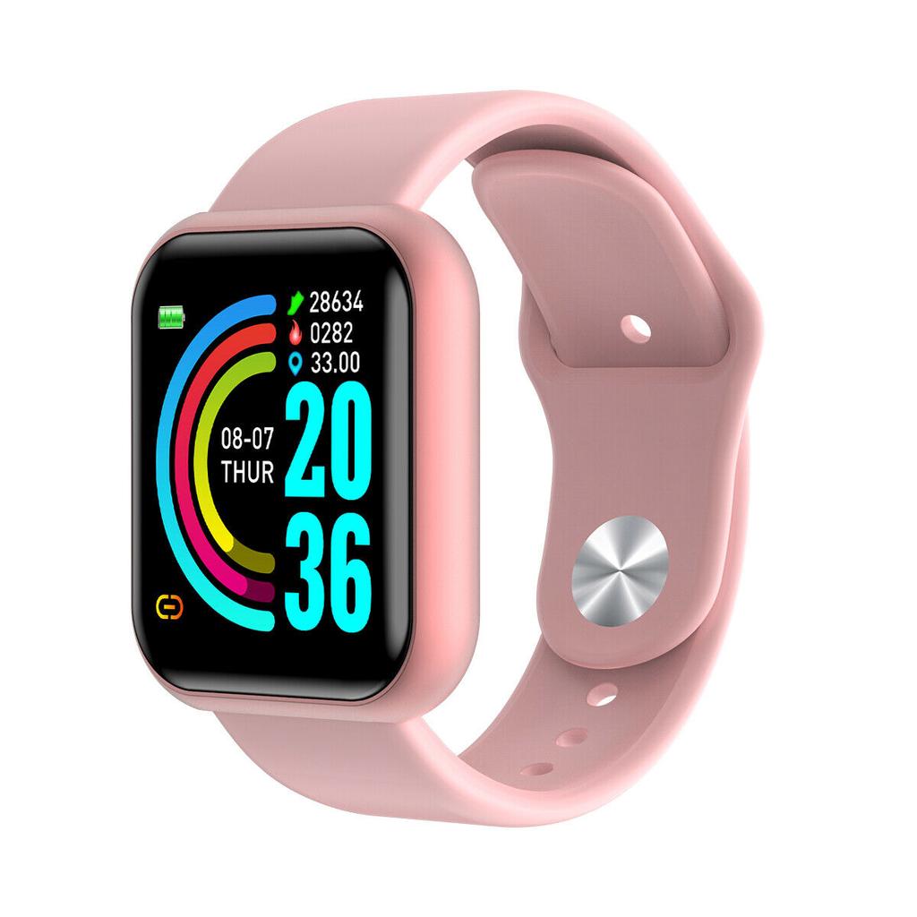Y68 Color Screen Waterproof Smart Watch Fitness Bracelet D20 Pro Health Blood Pressure Heart Rate Sleep Monitor Sport Smartwatch