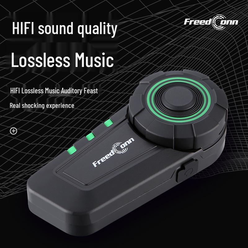Auriculares Bluetooth para Casco de Motocicleta Luyi KY con Intercomunicador Integrado para Comunicación entre Asiento Delantero y Trasero