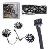 GPU Fan Efficient Cooling Fan with 4Pin Connection For RTX3050 3060 3060TI Quiet Effective Heat Dissipation PLD08010S12HH 
