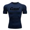 Camiseta de protección solar para surf de hombre, traje de buceo, protección contra erupciones, traje de baño, manga corta ajustada, natación, flotante, protección UV, traje de buceo