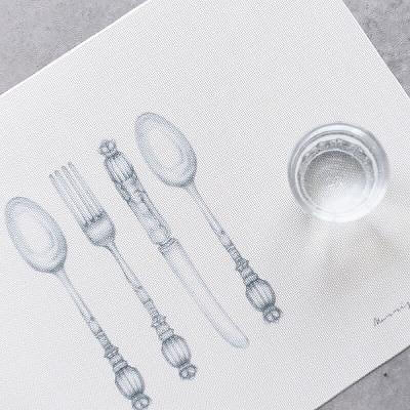 

Покрытие-мат для французского ужина (3 типа) Plating design