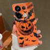 Pumpkin Lantern Ghost Halloween Case For Xiaomi Redmi Note 15 Pro 4G 14 13 Pro+ 5G Xiaomi 13T Pro Leather Texture Silicone Cover
