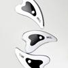 Heart-shaped Meridian Gua Sha Lifting Facial Massager