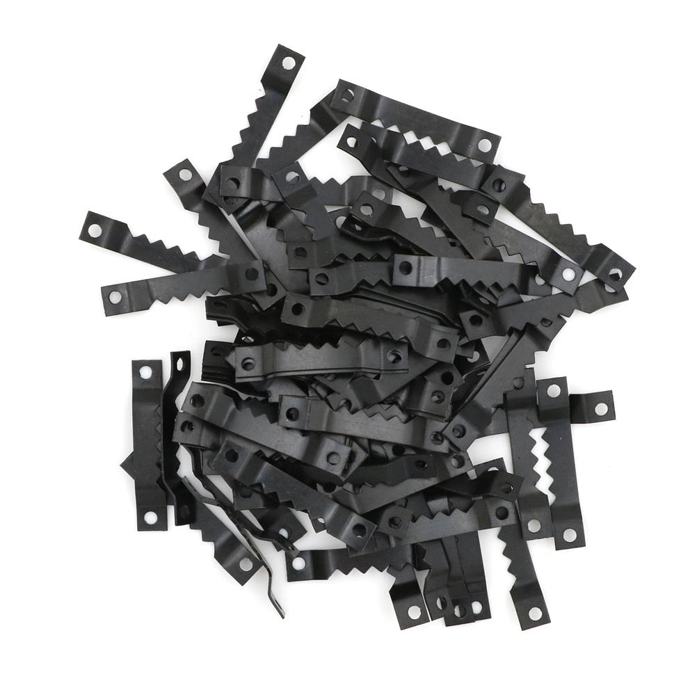100Pcs Saw Sawtooth Hanging Picture Photo Oil Painting Mirror Frame Hanger Hook