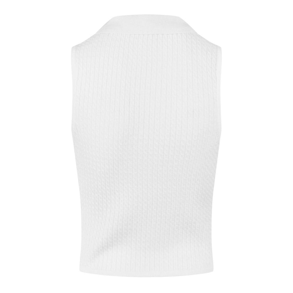 Jack Wills Womens/Ladies Cable Knit Sleeveless Shirt