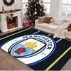 1PC rug Manchester City Crest Carpet, Chair Rug,Area Rug for Office Bedroom living rooms bedroom, Doormat decor Christmas fan gifts