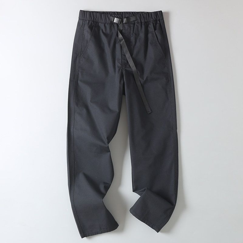 Original Export Surplus Spring/Summer Casual Pants for Men with Buckle Belt, Outdoor Sports Quick-Dry Loose-Fitting Workwear Long Pants