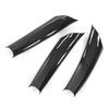 3PCS Car Door Pull Handle Cover Carbon Fiber Style Replacement for X5 E70 2008‑2013